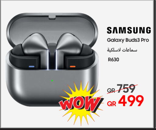 SAMSUNG Earphone available at Samsung - Electronova in Qatar - Al-Shahaniya