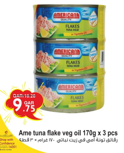 Canned & Packeted in Rambo Mart, Qatar Offers - Qatar AMERICANA Tuna - Canned available at Rambo Mart in Qatar - Al Wakra