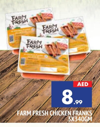 FARM FRESH Chicken Franks available at AL MADINA in UAE - Sharjah / Ajman