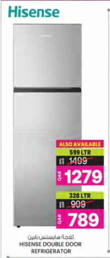 HISENSE Refrigerator available at Ansar Gallery in Qatar - Doha