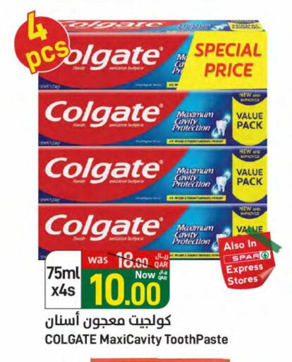 COLGATE Toothpaste available at SPAR in Qatar - Al Daayen