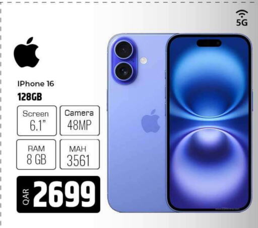 APPLE iPhone 16 available at Al Rawabi Electronics in Qatar - Al Rayyan