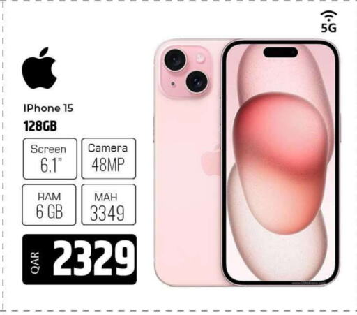 APPLE iPhone 15 available at Al Rawabi Electronics in Qatar - Al Rayyan