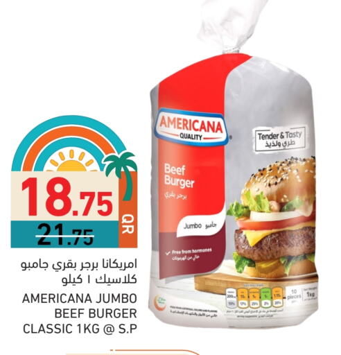 AMERICANA Beef available at Aswaq Ramez in Qatar - Al Khor