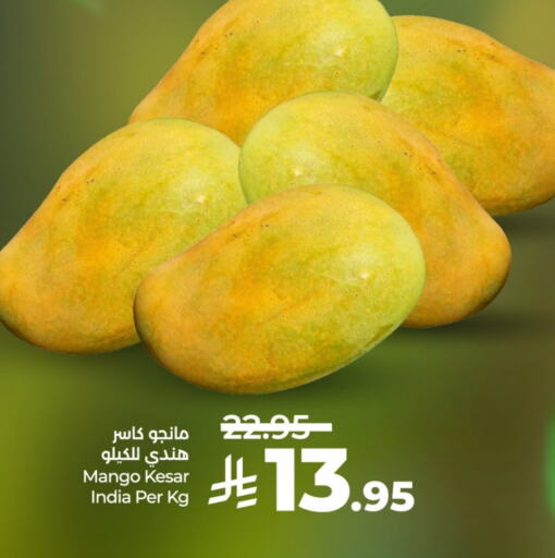 Mango Mangoes from India available at LULU Hypermarket in KSA, Saudi Arabia, Saudi - Jubail