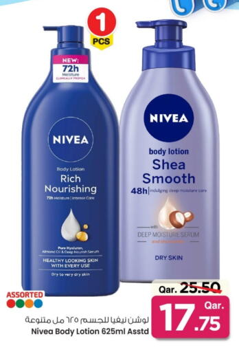 Nivea Body Lotion & Cream available at Mark & Save  in Qatar - Umm Salal
