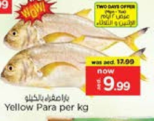 الأسماك الطازجة in نستو هايبرماركت, UAE Offers - الإمارات العربية المتحدة available at نستو هايبرماركت in الإمارات العربية المتحدة , الامارات - الشارقة / عجمان