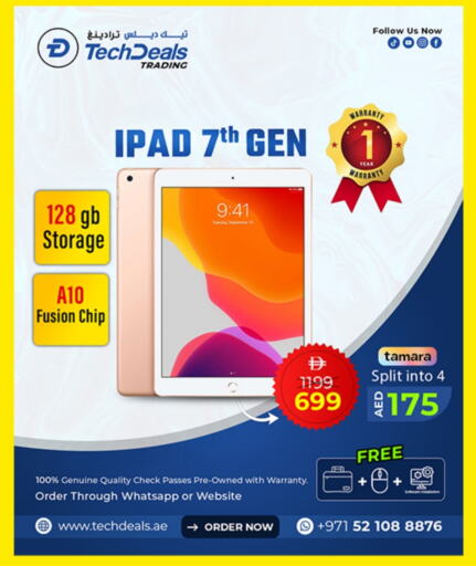 APPLE iPad available at TechDelas Electronics Trading in UAE - Abu Dhabi