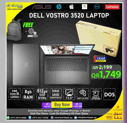 Computer & Laptop in Tech Deals Trading, Qatar Offers - Qatar DELL Laptop available at Tech Deals Trading in Qatar - Al Daayen