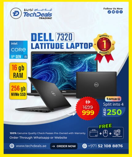 Computer & Laptop in TechDelas Electronics Trading, UAE Offers - United Arab Emirates DELL Laptop available at TechDelas Electronics Trading in UAE - Fujairah