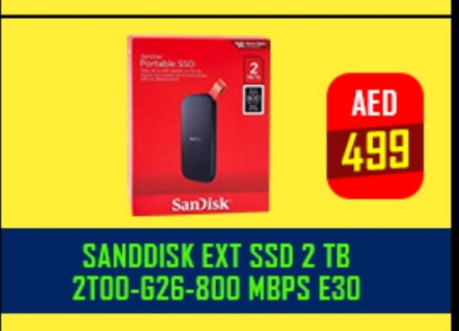 سانديسك ذاكرة فلاش available at تيك ديلس ترادينغ in الإمارات العربية المتحدة , الامارات - الشارقة / عجمان