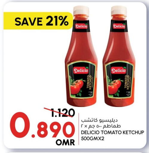Sauces & Spreads in Al Meera , Oman Offers - Oman DELICIO Tomato Ketchup available at Al Meera in Oman - Sohar