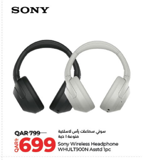 SONY Earphone available at LuLu Hypermarket in Qatar - Al Shamal