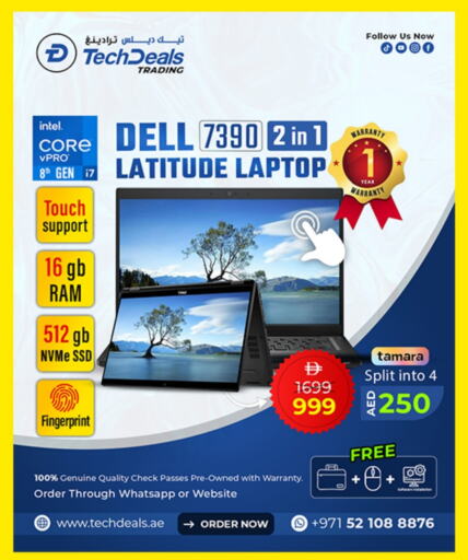 Computer & Laptop in TechDelas Electronics Trading, UAE Offers - United Arab Emirates DELL Laptop available at TechDelas Electronics Trading in UAE - Fujairah