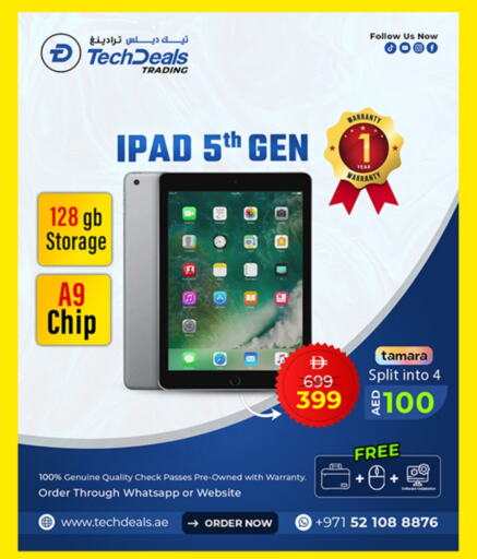 iPad available at TechDelas Electronics Trading in UAE - Abu Dhabi