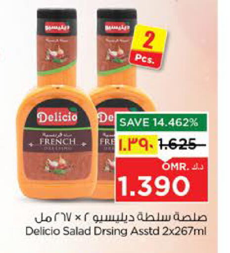 Sauces & Spreads in Nesto Hyper Market , Oman Offers - Oman DELICIO available at Nesto Hyper Market in Oman - Salalah