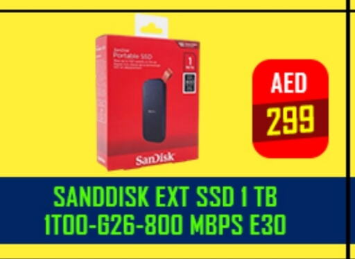 سانديسك ذاكرة فلاش available at تيك ديلس ترادينغ in الإمارات العربية المتحدة , الامارات - الشارقة / عجمان