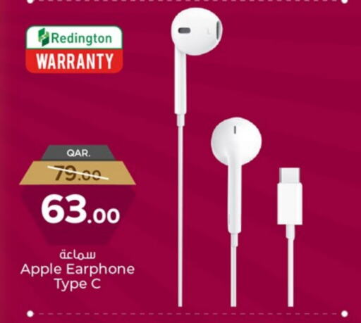أكسسوارات in باريس هايبرماركت, قطر Offers - قطر أبل سماعات أذن available at باريس هايبرماركت in قطر - أم صلال