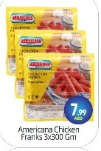 AMERICANA Chicken Franks available at BIGmart in UAE - Abu Dhabi