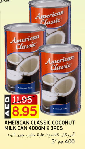 AMERICAN CLASSIC Coconut Milk available at Select Market in UAE - Abu Dhabi