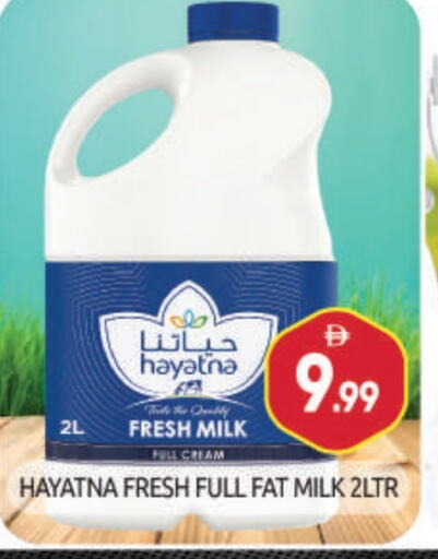 HAYATNA Fresh Milk available at BIGmart in UAE - Abu Dhabi