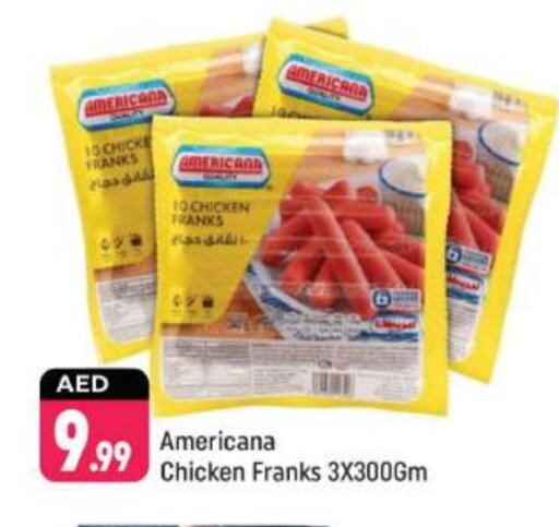 AMERICANA Chicken Franks available at Shaklan  in UAE - Dubai