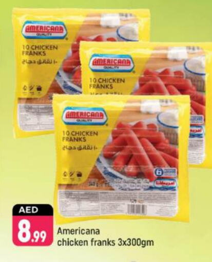 AMERICANA Chicken Franks available at Shaklan  in UAE - Dubai