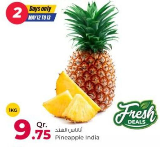 Pineapple from India available at Rawabi Hypermarket in Qatar - Al Daayen