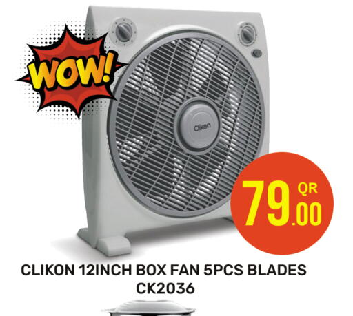 CLIKON Fan available at Majlis Hypermarket in Qatar - Doha