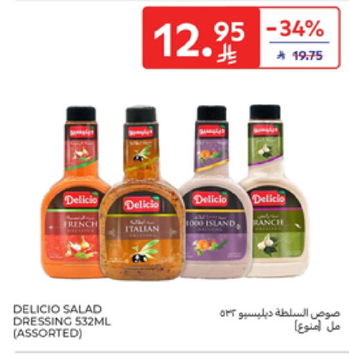 DELICIO Dressing available at Carrefour in KSA, Saudi Arabia, Saudi - Riyadh