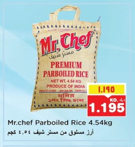 Rice in Nesto Hypermarkets, Kuwait Offers - Kuwait MR.CHEF Parboiled Rice available at Nesto Hypermarkets in Kuwait - Ahmadi Governorate