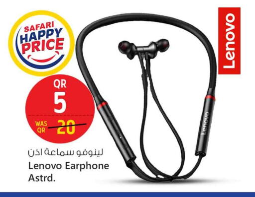 سماعات أذن available at سفاري هايبر ماركت in قطر - الخور