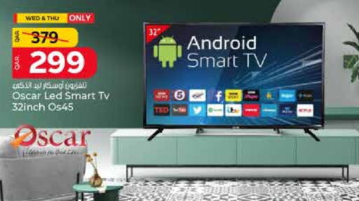 OSCAR Smart TV available at Paris Hypermarket in Qatar - Al Khor