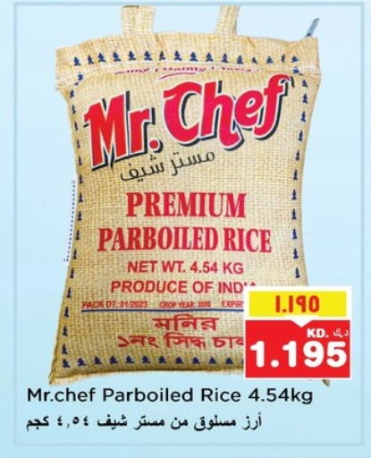 MR.CHEF Parboiled Rice available at Nesto Hypermarkets in Kuwait - Kuwait City