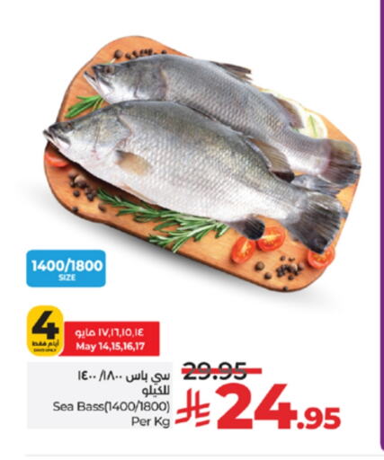 Fresh Fish in LULU Hypermarket, Saudi Arabia Offers - Saudi Arabia available at LULU Hypermarket in KSA, Saudi Arabia, Saudi - Tabuk