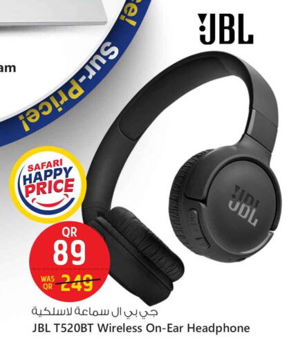 سماعات أذن available at سفاري هايبر ماركت in قطر - الريان
