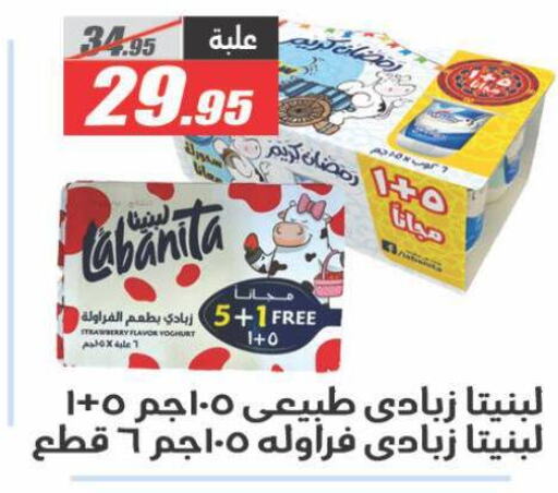 Yoghurt available at El Fergany Hyper Market   in Egypt - Cairo