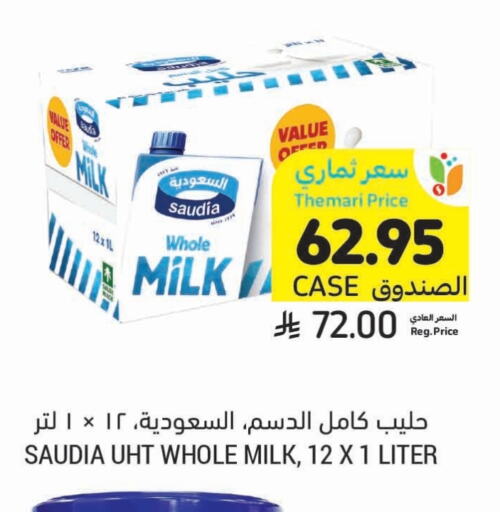 SAUDIA Long Life / UHT Milk available at Tamimi Market in KSA, Saudi Arabia, Saudi - Al Hasa