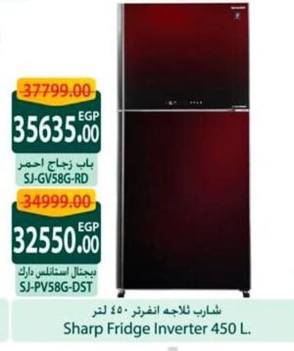 SHARP Refrigerator available at Spinneys  in Egypt - Cairo
