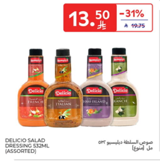 DELICIO Dressing available at Carrefour in KSA, Saudi Arabia, Saudi - Al Khobar