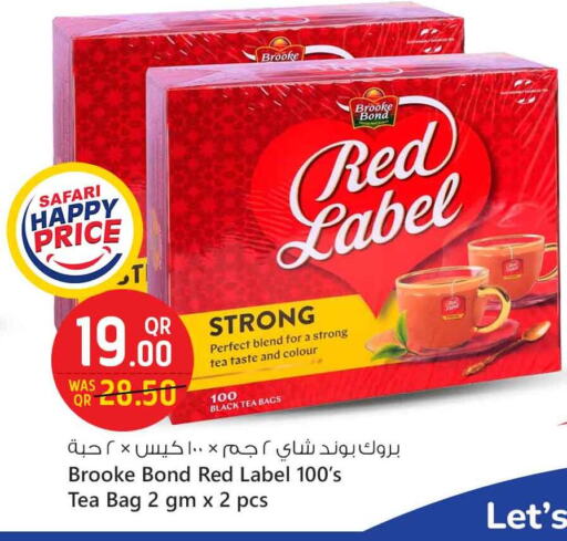 بروك بوند أكياس شاي available at سفاري هايبر ماركت in قطر - الشحانية