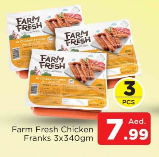 FARM FRESH Chicken Franks available at AL MADINA in UAE - Sharjah / Ajman