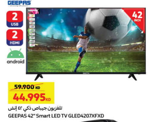 GEEPAS Smart TV available at Carrefour in Kuwait - Jahra Governorate