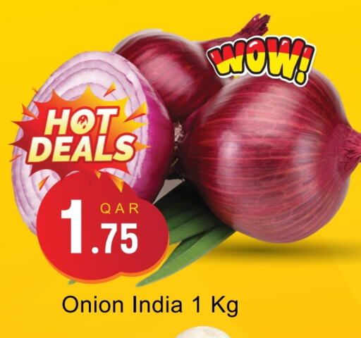 Onion from India available at G MAX Hypermarket in Qatar - Al Rayyan