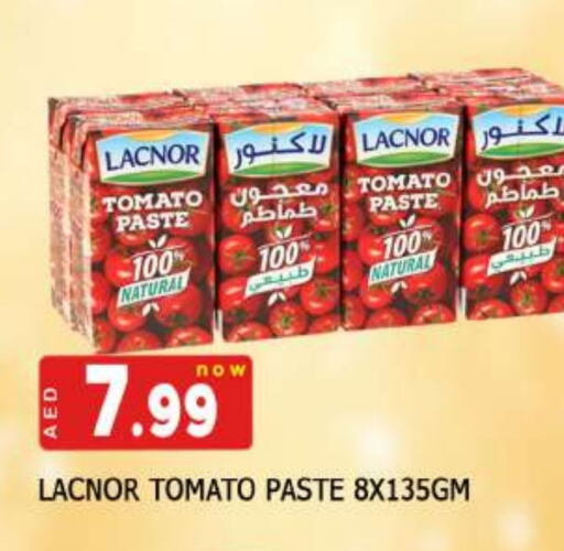 LACNOR Tomato Paste available at AL MADINA in UAE - Sharjah / Ajman