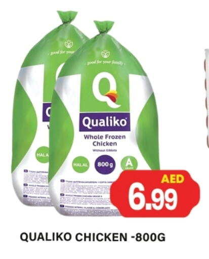QUALIKO Frozen Whole Chicken available at Gulf Hypermarket LLC in UAE - Ras al Khaimah
