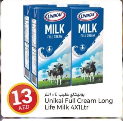 UNIKAI Long Life / UHT Milk available at Kenz Hypermarket in UAE - Sharjah / Ajman