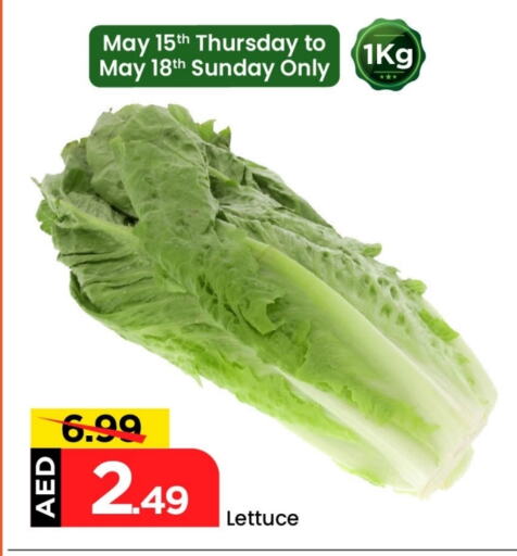 Fresh Vegetables in Mark & Save, UAE Offers - United Arab Emirates Lettuce available at Mark & Save in UAE - Abu Dhabi