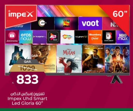 IMPEX Smart TV available at Paris Hypermarket in Qatar - Al-Shahaniya