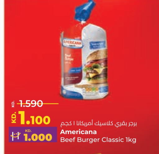 AMERICANA Beef available at Lulu Hypermarket  in Kuwait - Ahmadi Governorate
